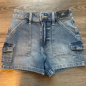 Hollister Blue Jean Shorts